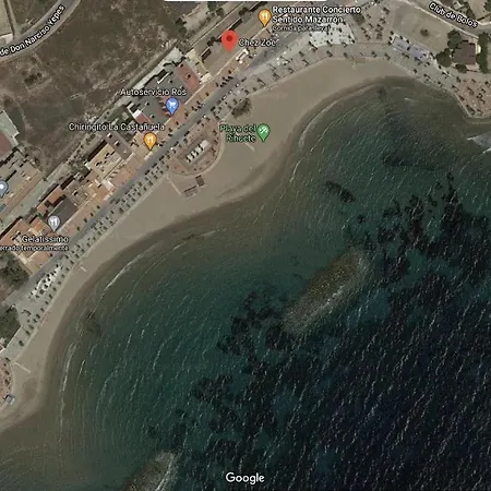 Apartamento En Primera Linea De Playa Con Vistas El Puerto de Mazarrón Zewnętrze zdjęcie